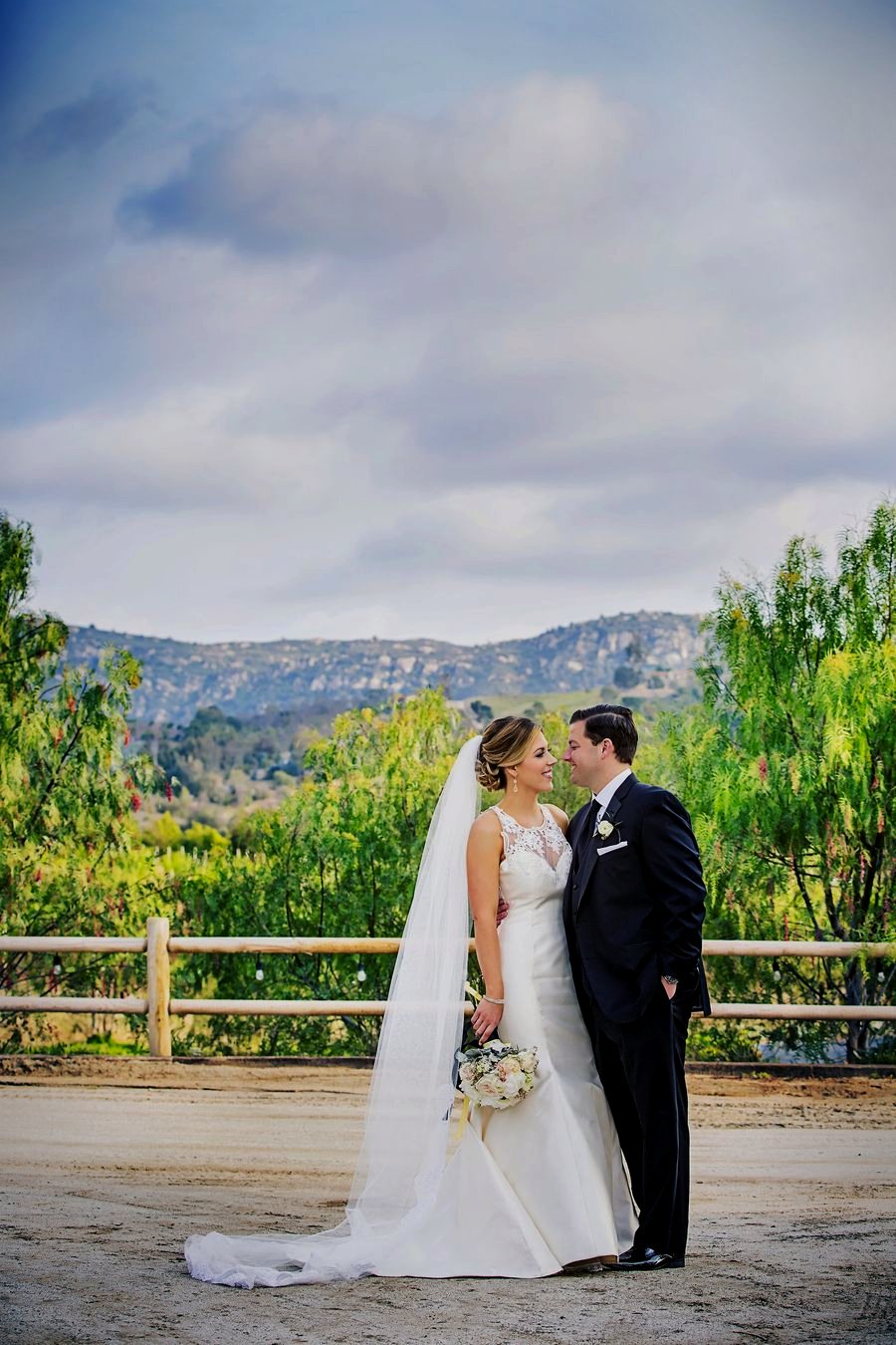 A couple in the vineyard