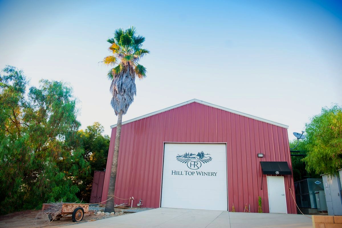 The Hill Top Winery barn