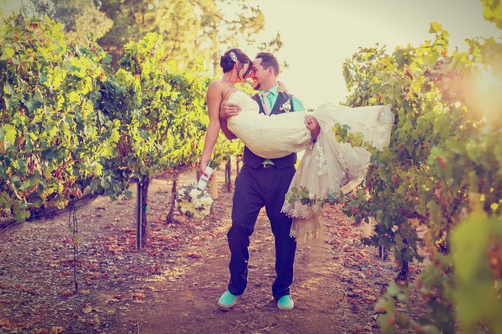 A celebration in the vineyard