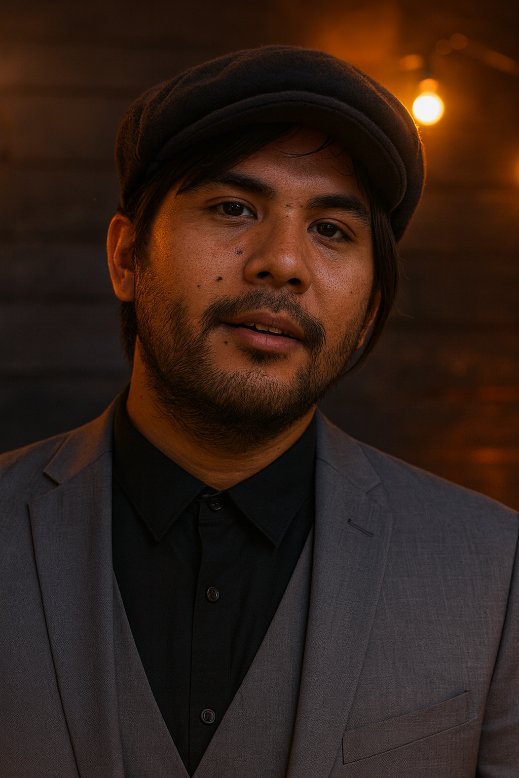 Sam Onzo performing at Hill Top Winery