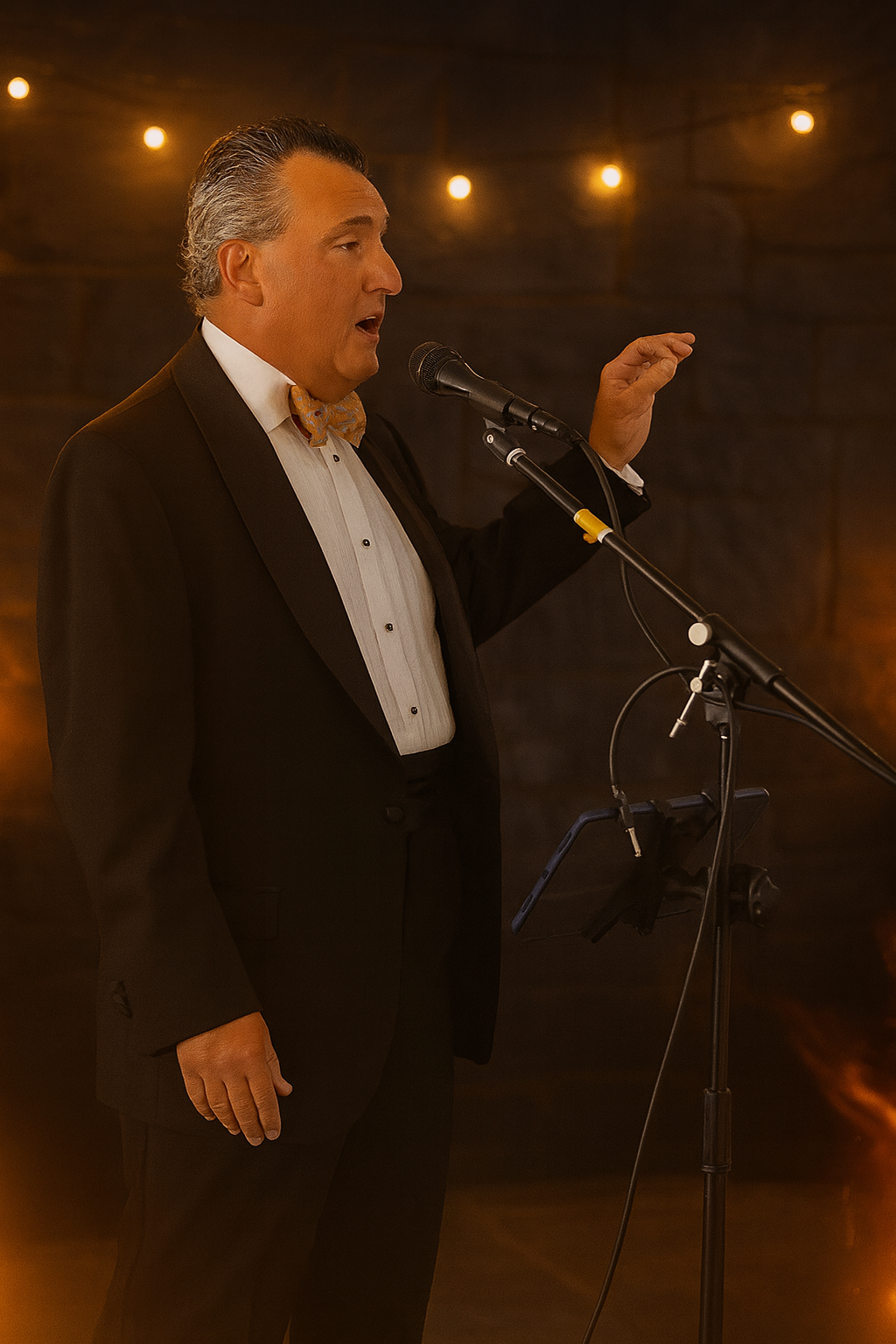 Johnny Boots performing at Hill Top Winery
