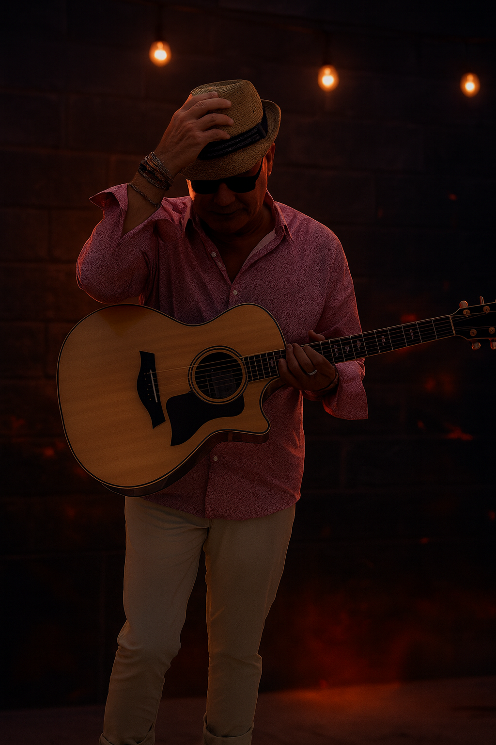 John Patrick performing at Hill Top Winery